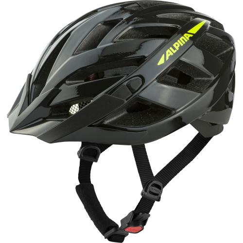 Alpina Panoma 3.0 Velohelm - black-neon matt